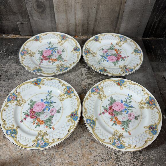 Andrea by Sadek AMore 8" Plate Set of 4 - With Box - Salad/Dessert? - Picture 1 of 11